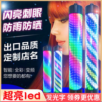 New beauty salon turn light LED barber shop hair salon hair turn light box sign light hanging wall outdoor waterproof