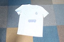Casual T-shirt cotton jersey White green TVB running shirt
