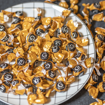 French CAFE SEA SALT CARAMEL BUTTER TOFFEE mini SNACK NO SANDWICH Soft AND hard MODERATE CHEWABLE ABOUT 200G