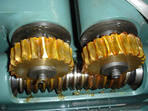 3T roller copper turbine wear-resistant high-strength special good rolling machine copper turbine accessories