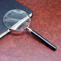 Factory direct handheld 100mm semi-metal magnifying glass