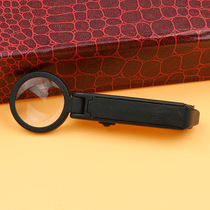 Factory direct MG1713-4 tweezers magnifying glass LED light magnifying glass portable vertical hand-held magnifying glass