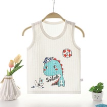 New childrens vest cotton summer thin cartoon vest boy vest girl camisole vest Korean version