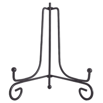 Iron bracket plate tea cake bracket handicraft display frame decorative pendulum ornaments base clock hanging plate pendulum plate