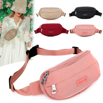  Fanny pack female 2020 new Oxford cloth female bag oblique cross-wild casual nylon cloth trendy fashion messenger bag chest bag female