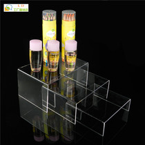 Acrylic display rack Transparent shoe bracket glasses wallet hand-made model U-shape A few Tsai tea props display rack