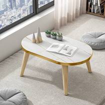 Floating window small tea table kang table small round table table tatami solid wood simple household balcony low table floating window table