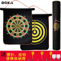 Dart board set Boca home children's magnetic large two-sided dart target safety magnet magnet magnet magnet flying mark
