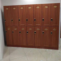 Bathroom sauna room Wooden changing wardrobe Luxury hotel hot spring hall Sweat steam room Sauna room changing cabinet Gym cabinet