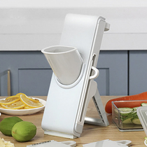 Household multifunctional vegetable cutting artifact hand grater potato shreds shreds shreds cutter kitchen slicer meat slicer