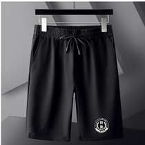 Black security quick-drying shorts Summer outdoor sports training pants Male secret service work pants training casual five-point pants