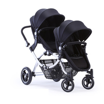 Twin carts can sit and lie down two children big and small baby bags front and rear Dragon and Phoenix childrens stroller walking baby artifact