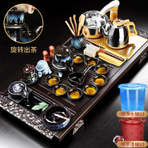 Complete set of tea set Office meeting full-automatic one home living room set of tea table kung fu tea set B
