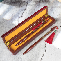Fetal brush diy self-made custom-made baby Full Moon gift fetal souvenir collection box baby champion pen