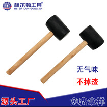 180g leather hammer black rubber hammer rubber hammer rubber hammer hammer hammer tile laying hammer