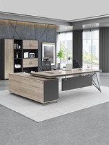 Boss desk table and chair combination office furniture 2 meters manager supervisor simple industrial wind single president table