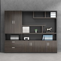 Wooden filing cabinet bookcase combination data Cabinet filing cabinet owner room background cabinet locker with lock office furniture