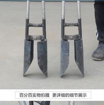 Multi-function shovel tool Lift splint hole shovel digging earth digging Electric pole digging pit Luoyang shovel Electric power construction tool