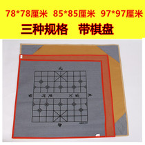 High-grade thick mahjong tablecloth mahjong mat silencing blanket mahjong cloth thickened 1 meter with four pockets of chess cloth