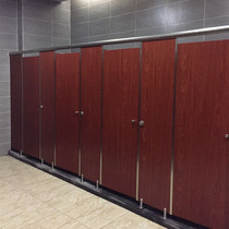 Toilet partition toilet partition waterproof PVC melamine board moisture-proof partition second generation antibete factory