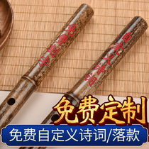 Purple bamboo flute female ancient style playing flute instrument beginner zero basic childrens flute top ten brands advanced bamboo flute