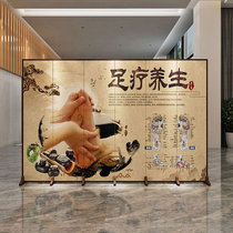 Screen partition living room modern simple shelter office folding movable door baffle restaurant edge folding screen