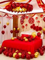 The thing for the mans marriage the wedding room arrangement set the high sense wave flag a set of top decoration packages