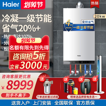 Haier gas wall-mounted boiler Natural Gas household heating furnace bath heating dual-purpose condensing boiler L1PB20-HX1