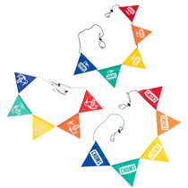 American CHUMS negotiation birds Japanese trend outdoor camping tent canopy accessories fun flags