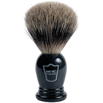 Parker-American Parker LHPB pure badger hair enlarged marble handle shaving brush with brush holder