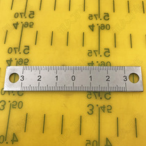 6cm with hole middle ruler positioning middle ruler positioning mechanical equipment ruler 80#15#1