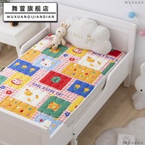 Childrens mattress 1 2 m upholstered single cotton kindergarten nap washable thin student splicing mattress mat