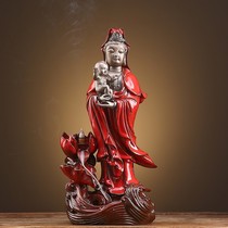 Send Zi Guanyin creative incense burner home furnishings back burner aromatherapy tea ceremony for indoor sandalwood stove