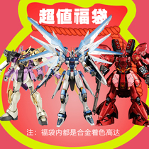 Die soul spot Gundam lucky bag Alloy coloring Bandai Gundam assembly model SD HG RG MG PG