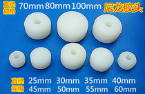 Nylon white rubber head replaceable champagne hammer rubber head