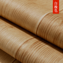 Retro new Chinese imitation floor grain wood grain living room TV background wall wallpaper minimalist hotel bedroom restaurant Tea House