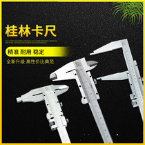 Guilin vernier caliper 0-500mm 1 meter plus ten 0 02 double external claw long claw precision measuring tool 300 caliper