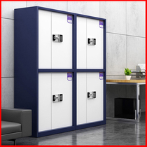 Office secret cabinet electronic code lock machine file cabinet double lock iron sheet financial File Cabinet fingerprint data Short cabinet