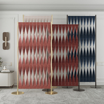 Nordic partition screen Entrance Living room Bedroom office brake Modern simple decorative seat screen Light luxury