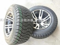Golf Cart Patrol Car 205 50-10 Thickened Vacuum Tire with Steel Rings Aluminum Wheel 18x8 0-10