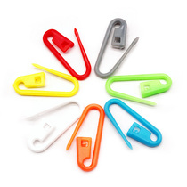 Butterfly brand plastic safety pin color childrens clothing hanging tag rope small pin buckle 50 transparent box