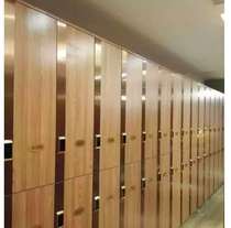 Bath bathroom wooden wardrobe gymnasium basketball hall wooden lockers Football hall sweat steam hotel locker
