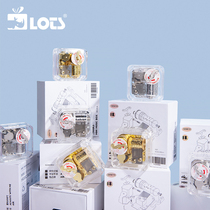 LOTS acrylic clockwork music box Music transparent music box girls boy healing birthday New Year gift