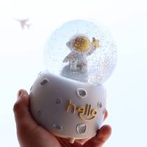 Chengjing astronaut astronaut crystal ball music box children Boy Girl birthday gift Music Box Childrens Day