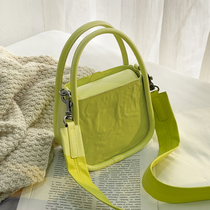 C Mirriles Original design Folds Handbag Woman bag Head Cow Leather 2021 New Broadband Skew Satchel Bag