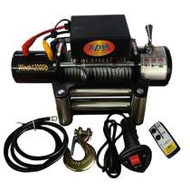 2021 New 12v electric winch car crane 24v electric hoist winch off-road vehicle self-help car