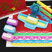 Large edging device Pattern lace Kindergarten hand printing machine diy flower childrens lace hollow embossing device