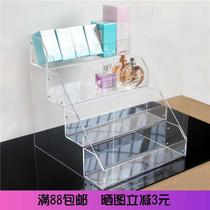 Mask transparent box shelf display stand Cosmetic acrylic storage and finishing box Product display display stand