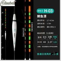Day and night Dual-purpose non-glaring fish Drift Nano night fishing luminous electronic drift high sensitivity crucian carp floats