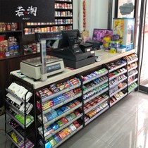 Snack rack commercial supermarket chewing gum cabinet cashier counter small shelf convenience store cashier front snack display rack